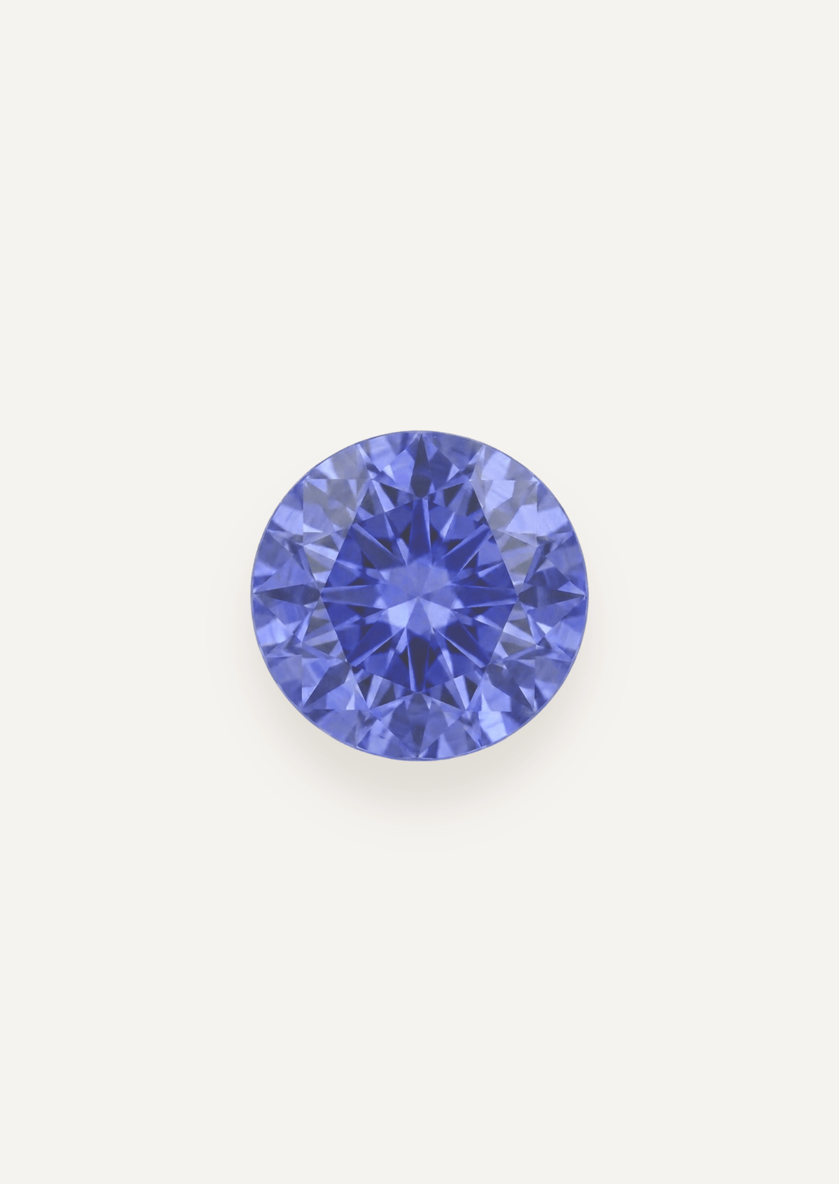 0.89 TCW Ceylon Blue Round Brilliant Cut Sapphire Pair - Molten Store
