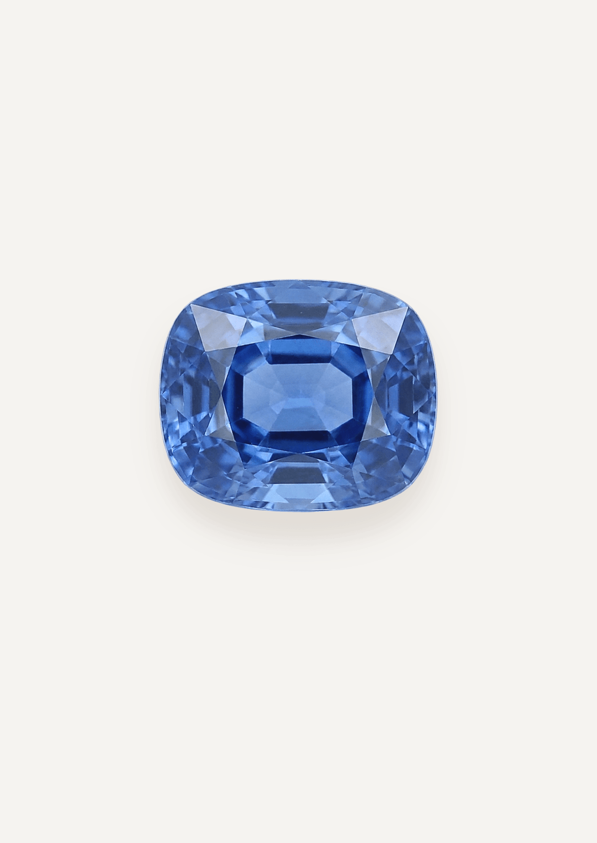 1.00ct Ceylon Blue Cushion Cut Sapphire - Molten Store
