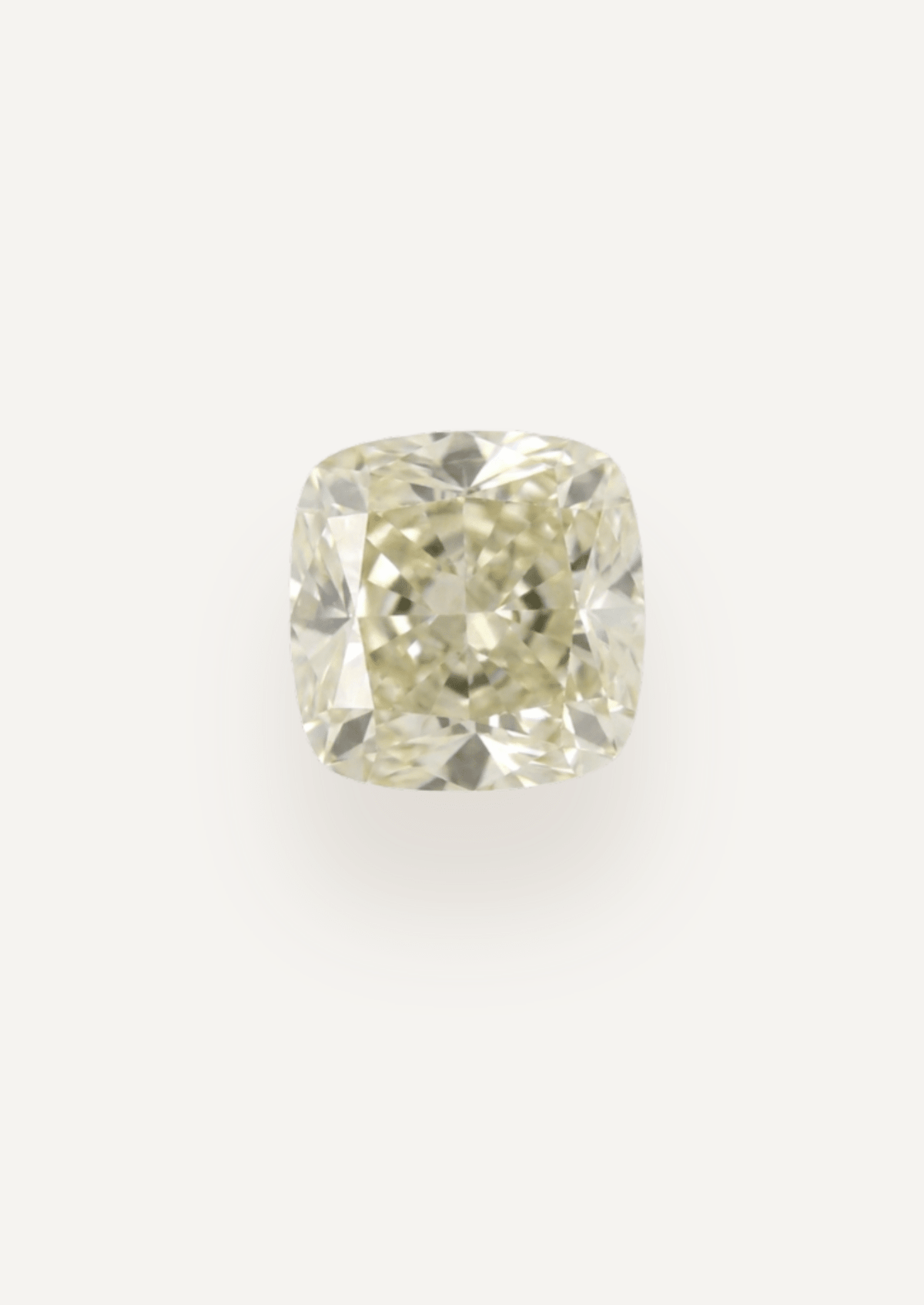 1.00ct White Cushion Cut Diamond - Molten Store