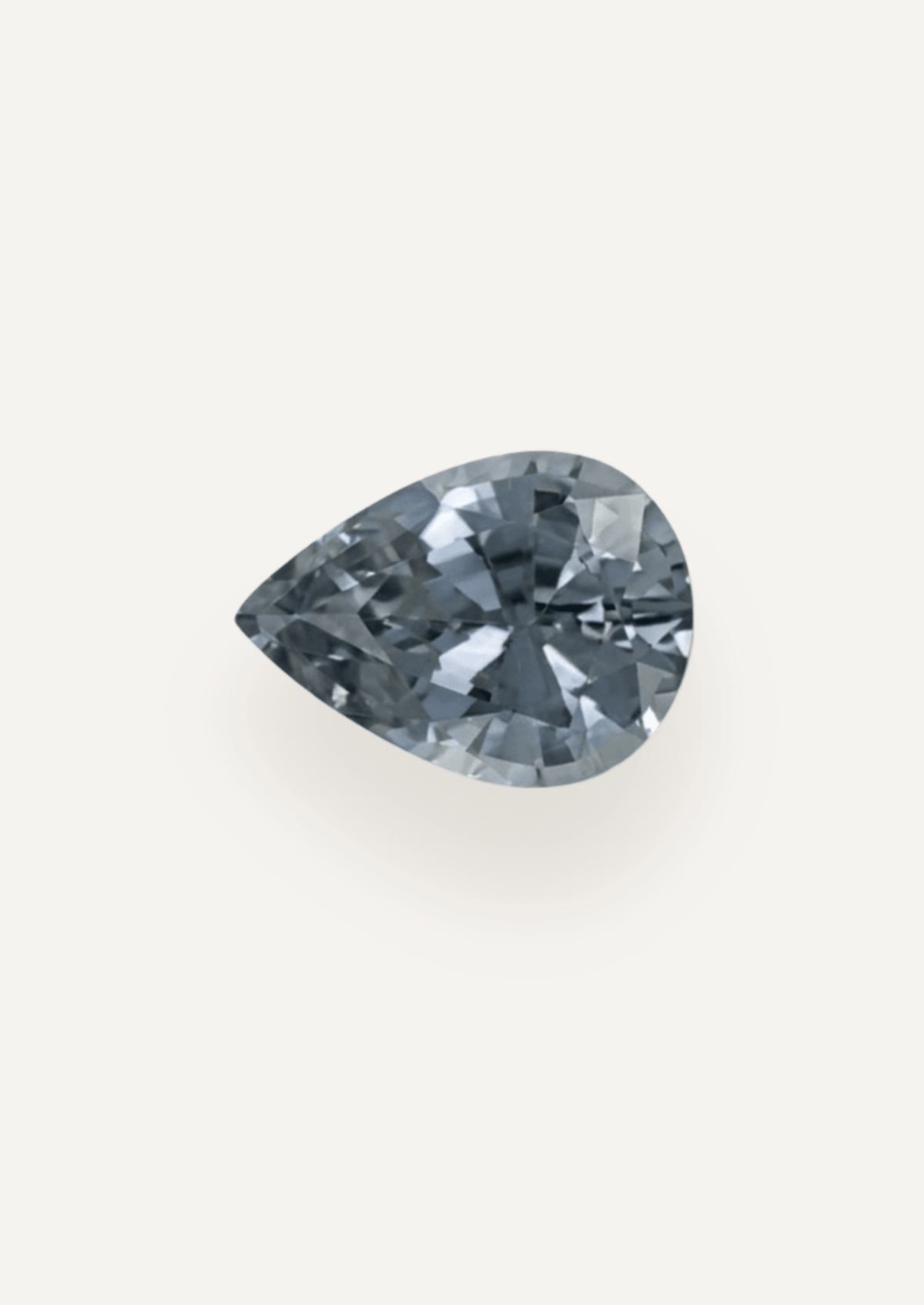 1.03ct Blue Pear Cut Sapphire - Molten Store