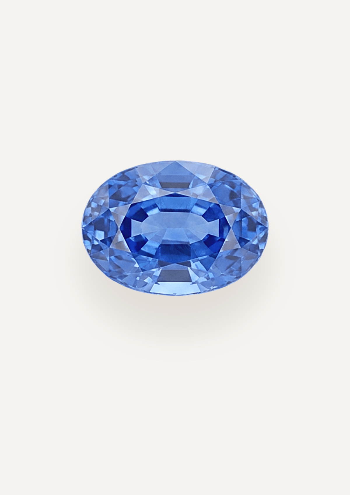 1.10ct Ceylon Blue Oval Cut Sapphire - Molten Store