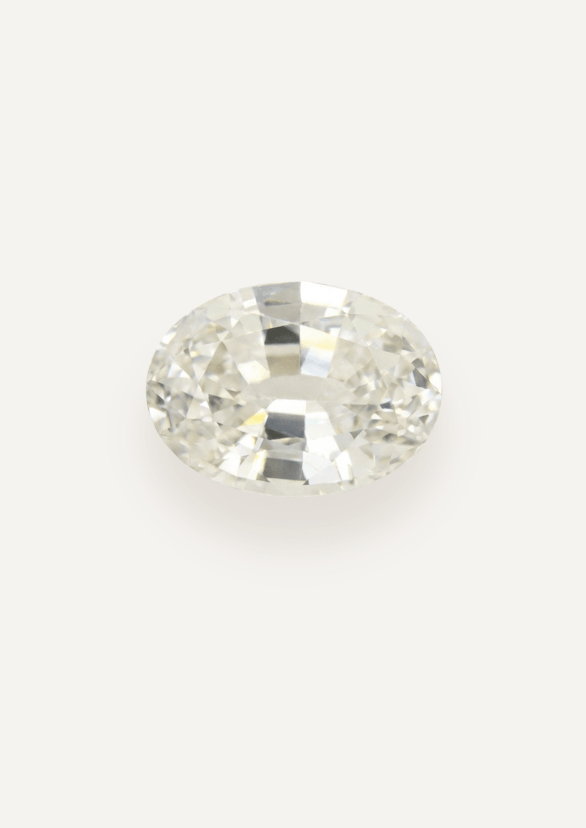1.14ct Yellow Oval Cut Sapphire - Molten Store