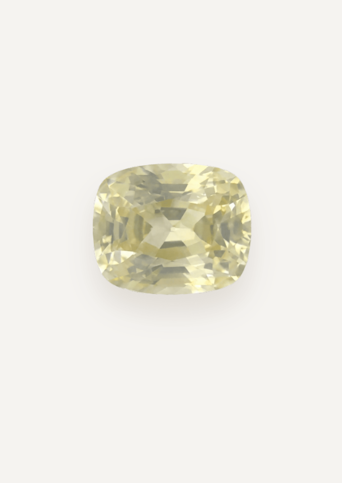 1.19ct Cushion Cut Yellow Sapphire - Molten Store