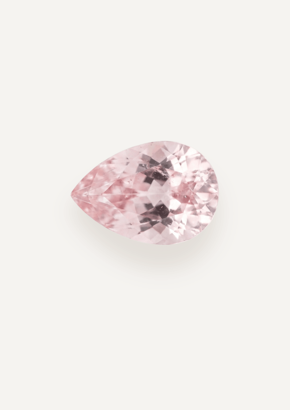 1.22ct Pink Pear Cut Sapphire - Molten Store
