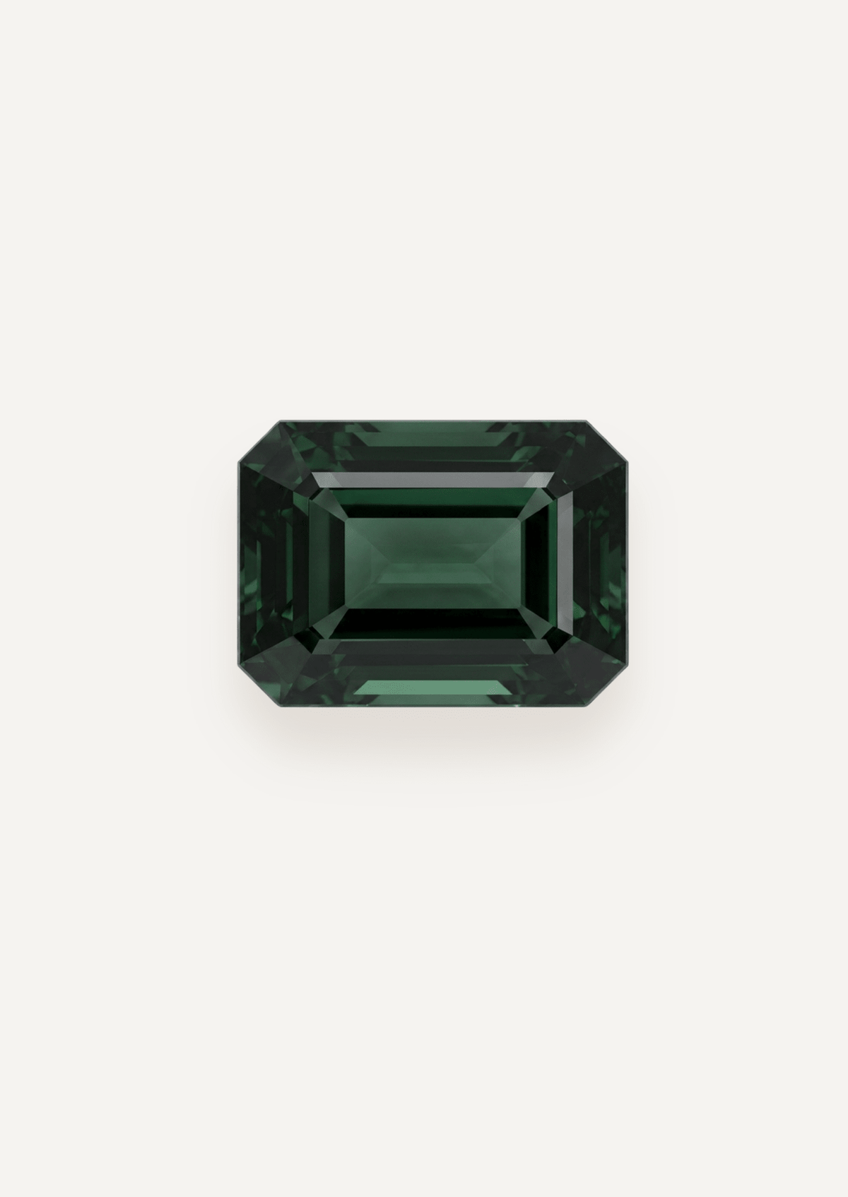 1.43ct Australian Blue Parti Emerald Cut Sapphire - Molten Store