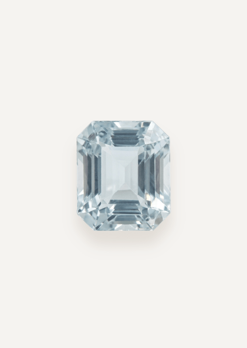 1.46ct Pale Blue Emerald Cut Aquamarine - Molten Store