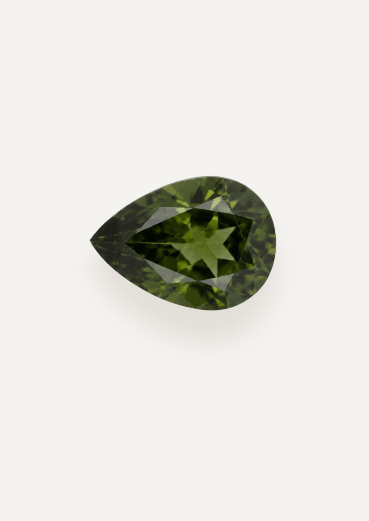 1.59ct Queensland Green Parti Pear Cut Sapphire - Molten Store