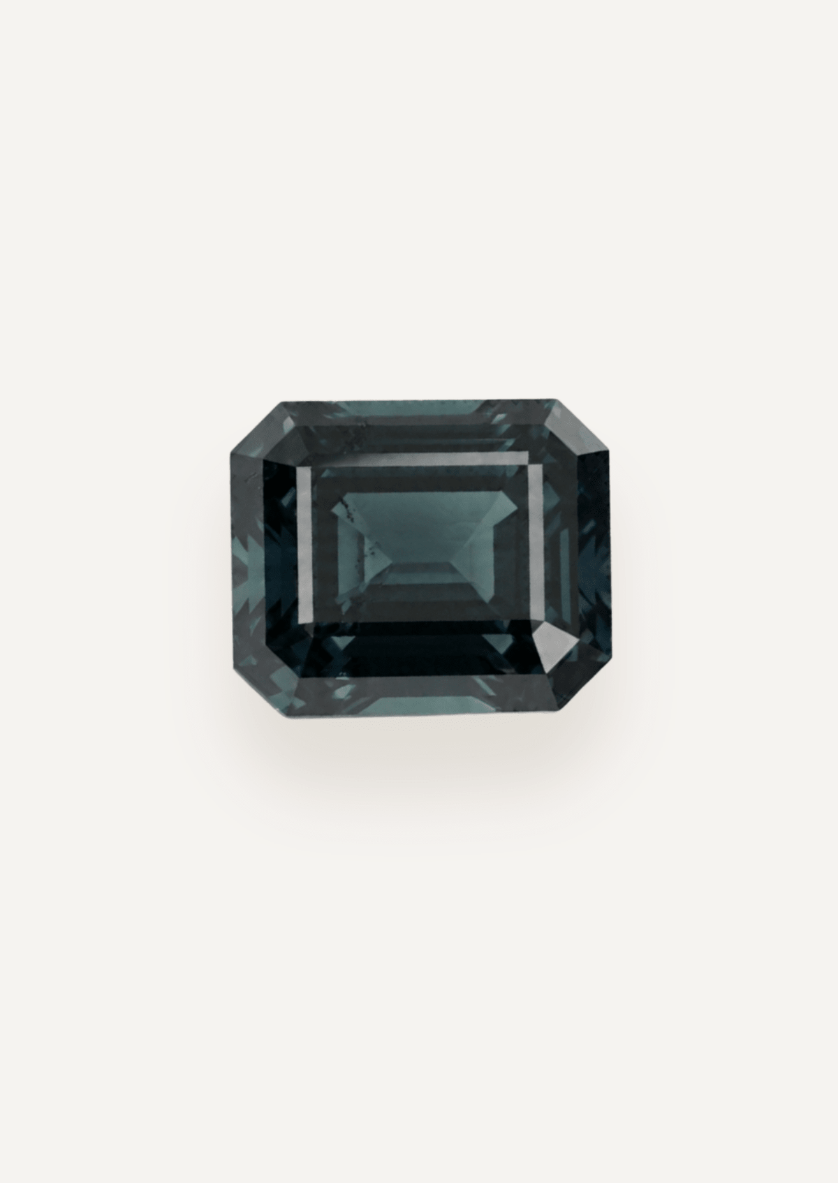 1.66ct Queensland Green Parti Emerald Cut Sapphire - Molten Store