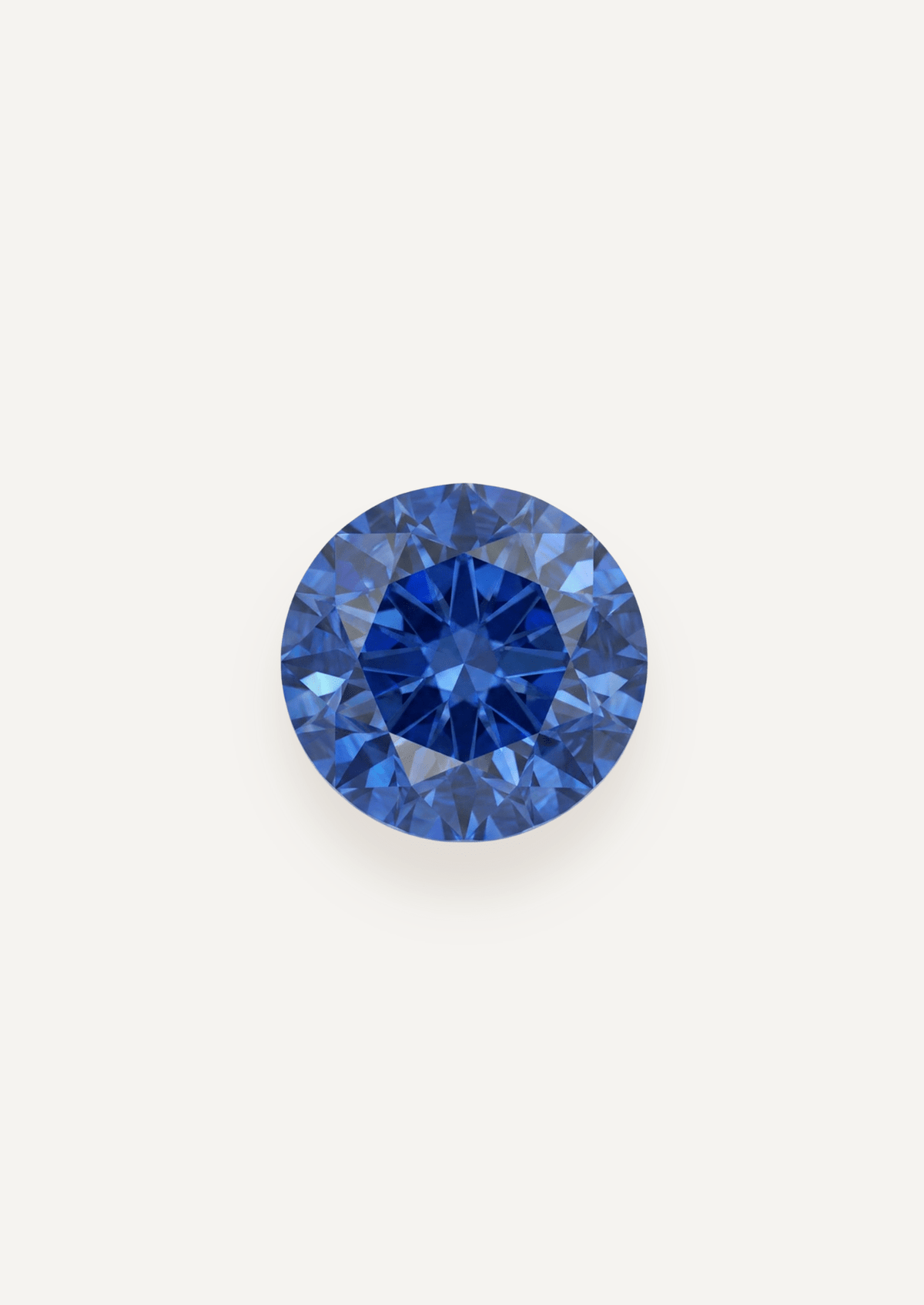 1.69 TCW Ceylon Blue Round Brilliant Cut Sapphire Pair - Molten Store