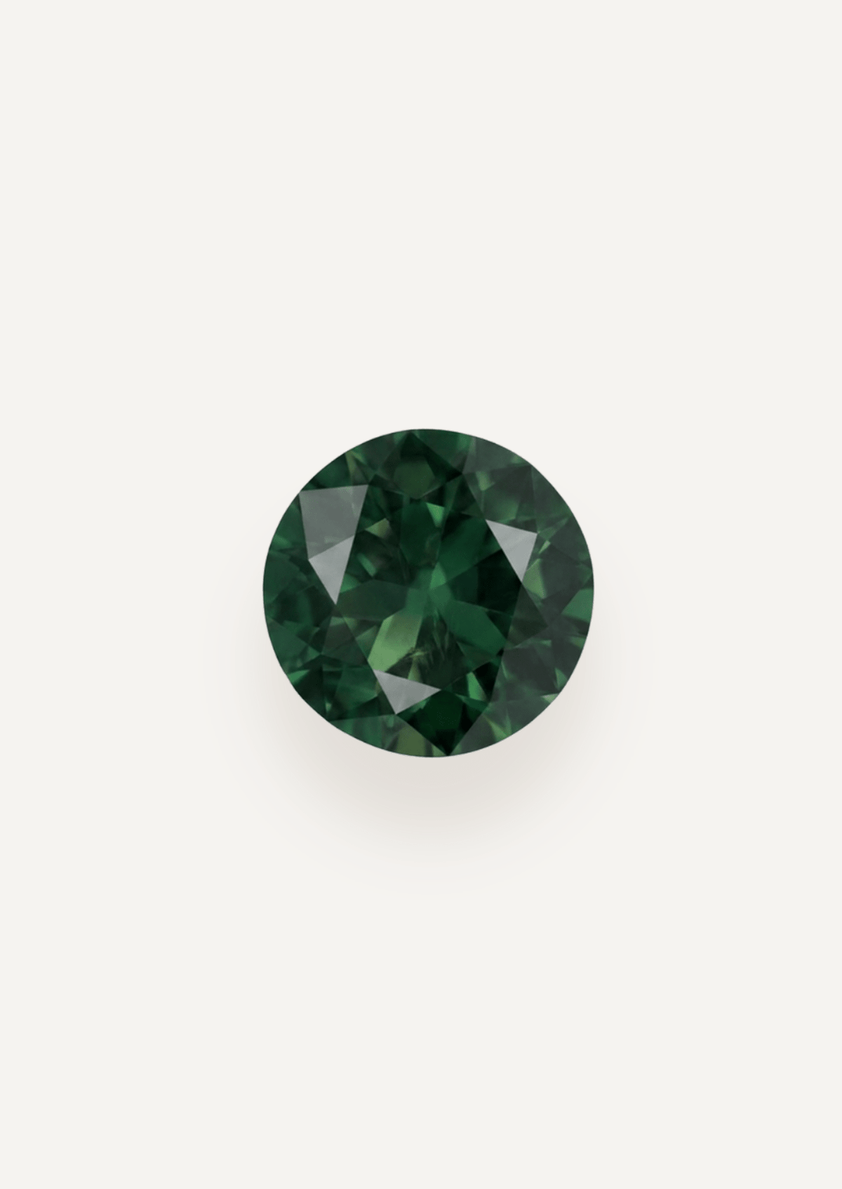 1.75ct Australian Blue Green Parti Round Cut Sapphire - Molten Store