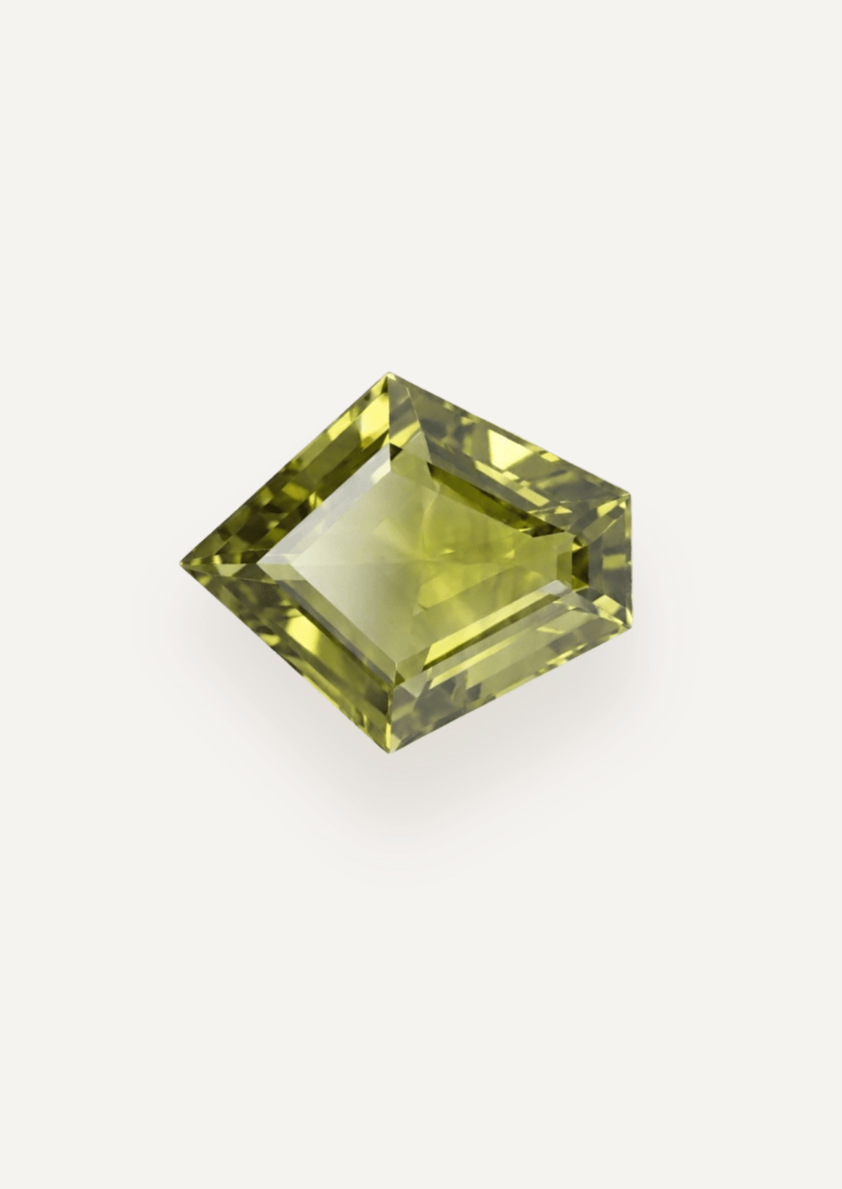 2.35ct Queensland Green Parti Fancy Cut Sapphire - Molten Store