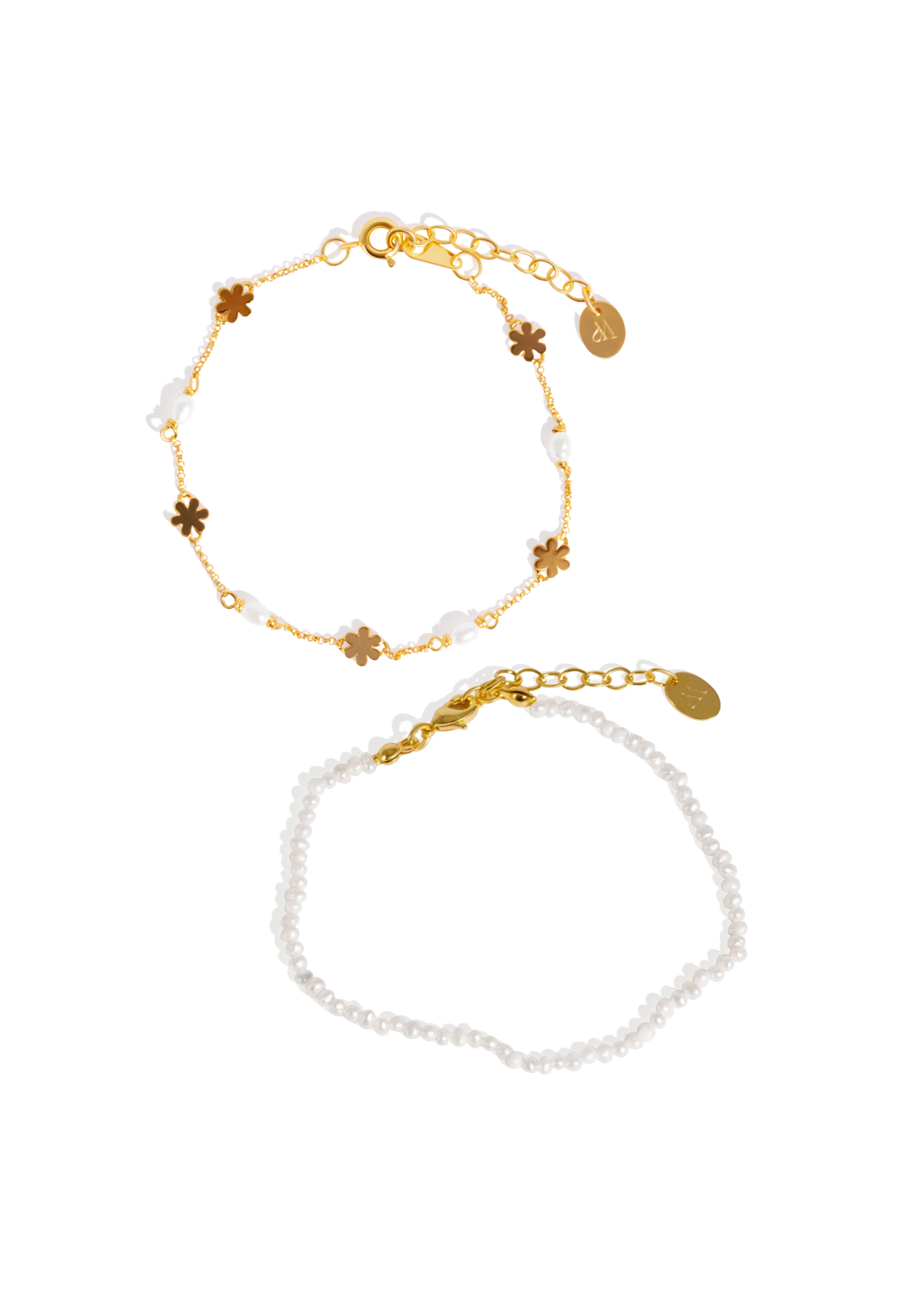The Pearl Bouquet Bracelet Stack