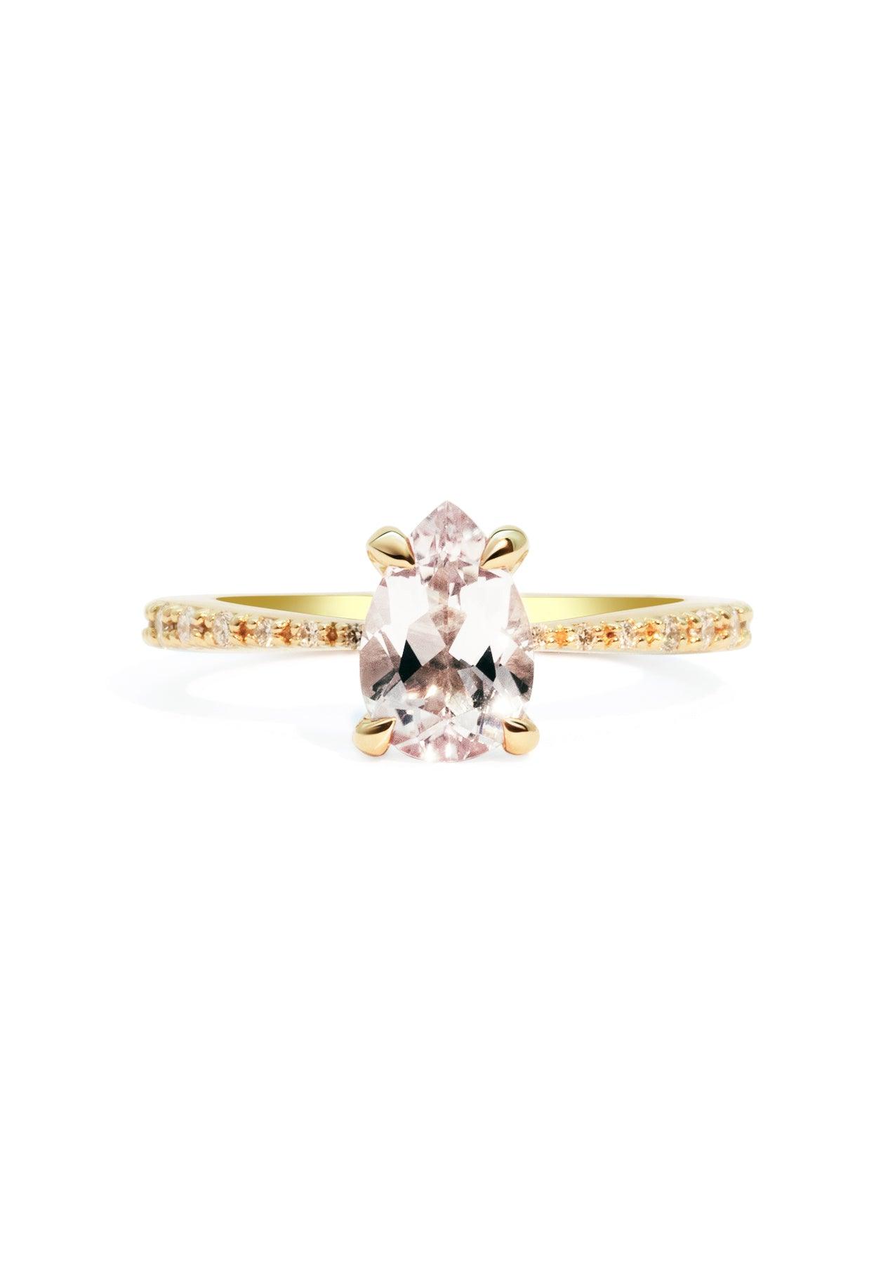 The Celine 1.05ct Morganite Ring