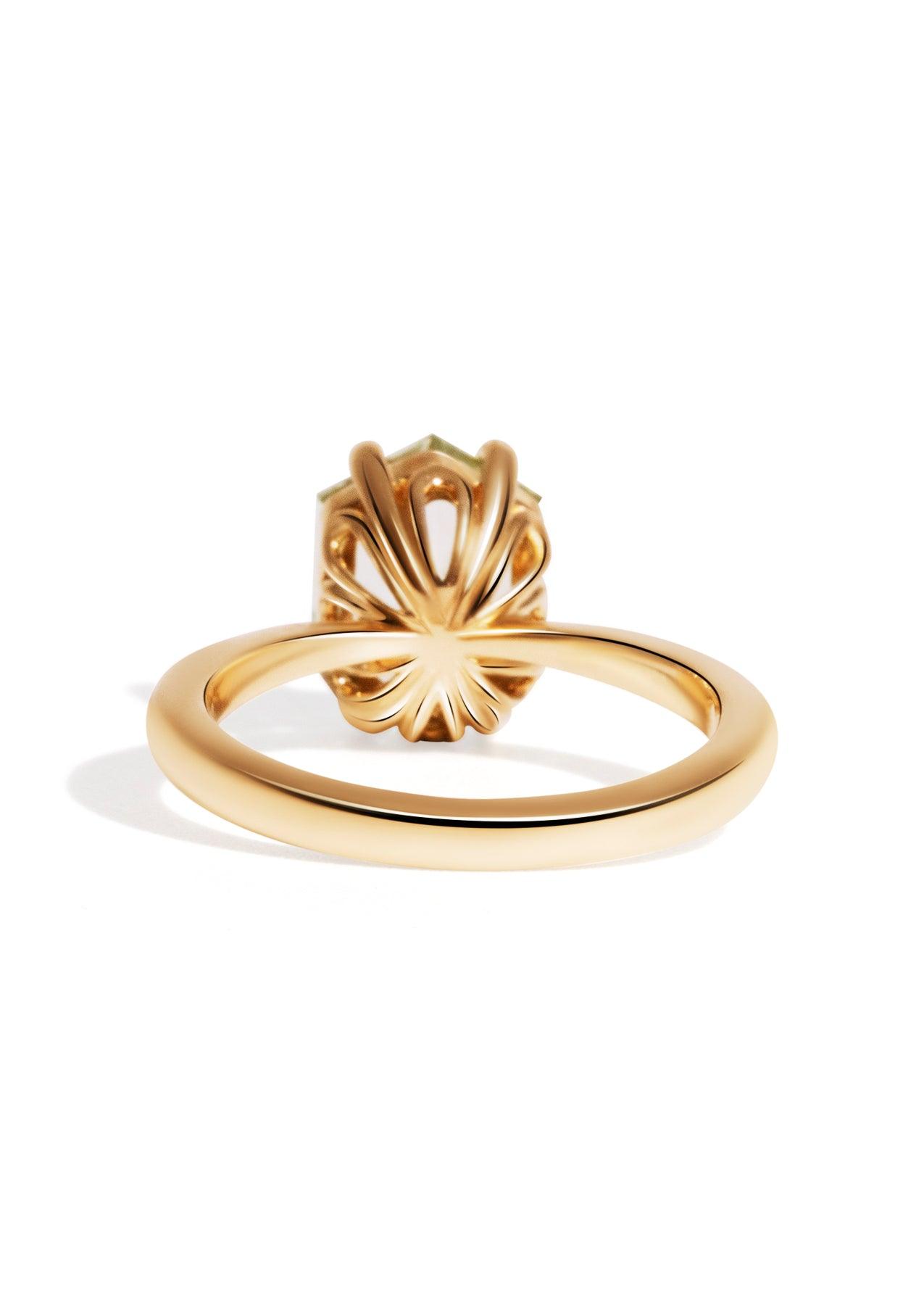 The June Ring with 4.3ct Hexagon Tourmaline