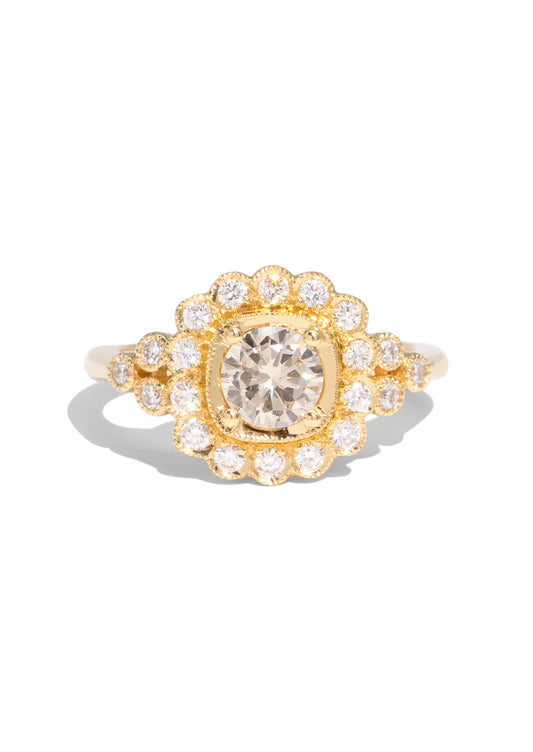 The Cosima Ring with 1.06ct Champagne Diamond