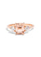 The Ada Ring with 1.40ct Morganite