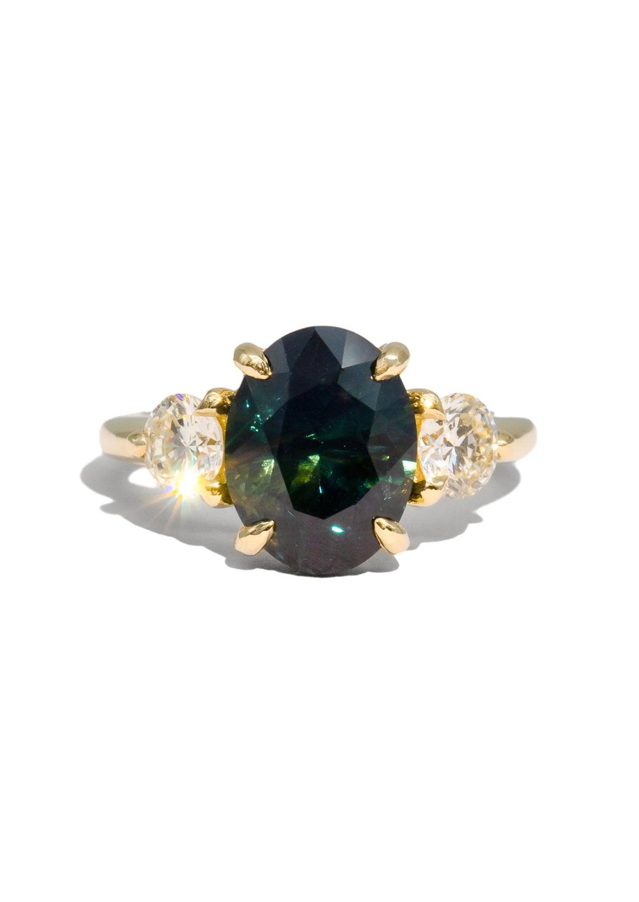 The Ada 5.6ct Australian Parti Sapphire Ring