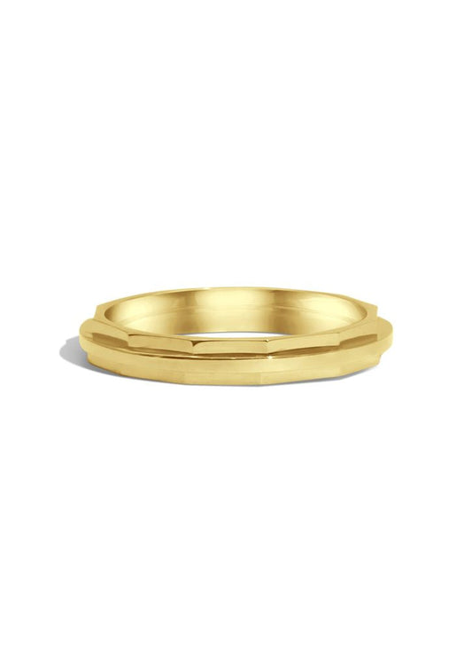 The Illumine 18ct Solid Gold Band