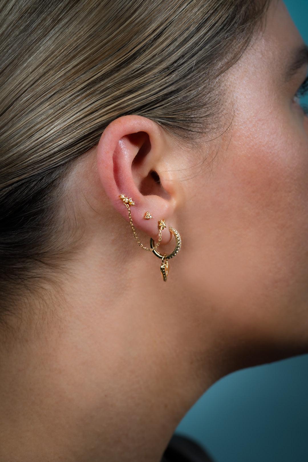 The Heartstring Earring Chain