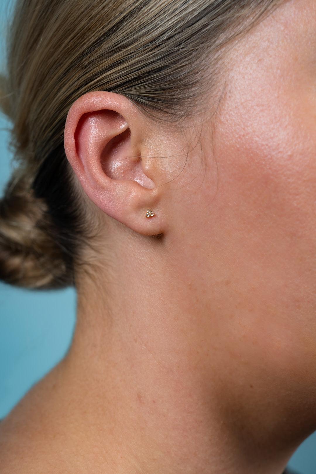 The Posy Topaz Stud Earrings