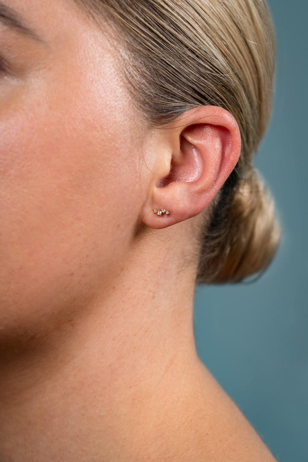 The Whimsy Topaz Stud Earrings