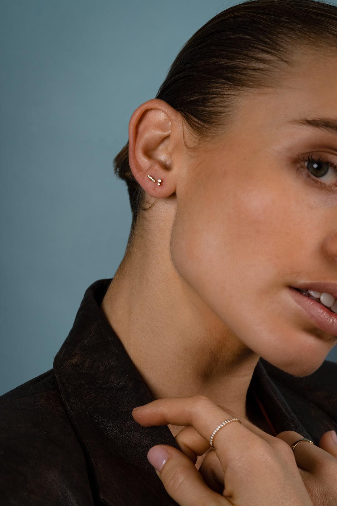 The Banquet Topaz Stud Earrings