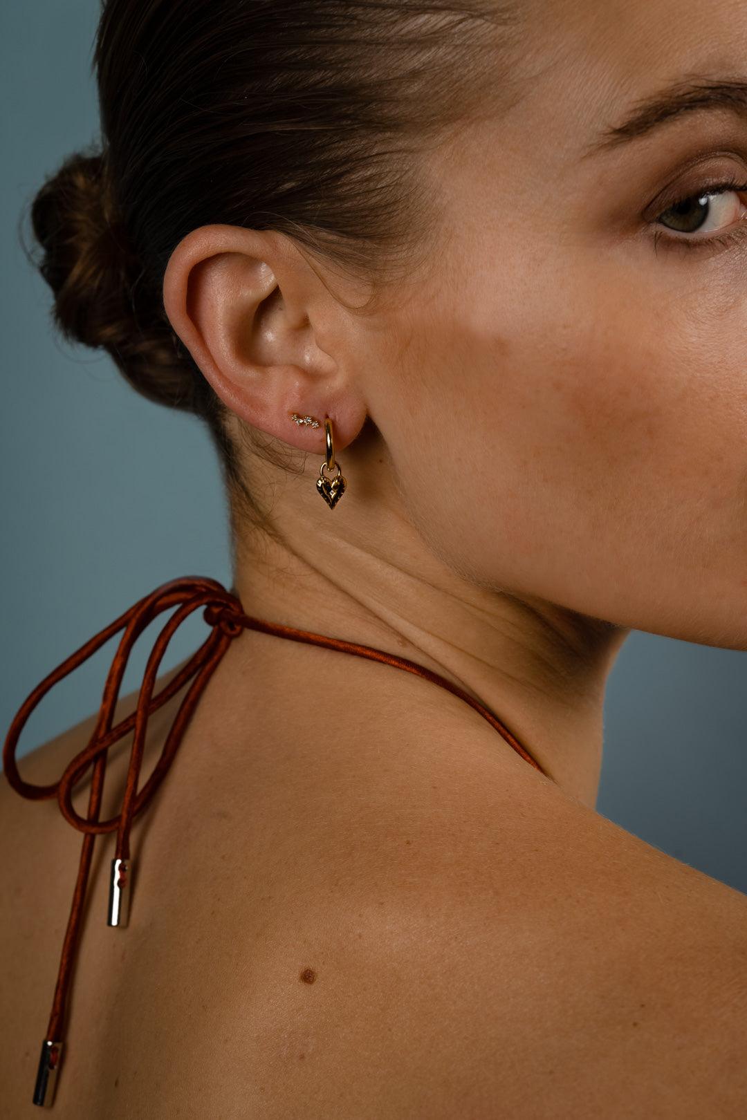 The Whimsy Topaz Stud Earrings