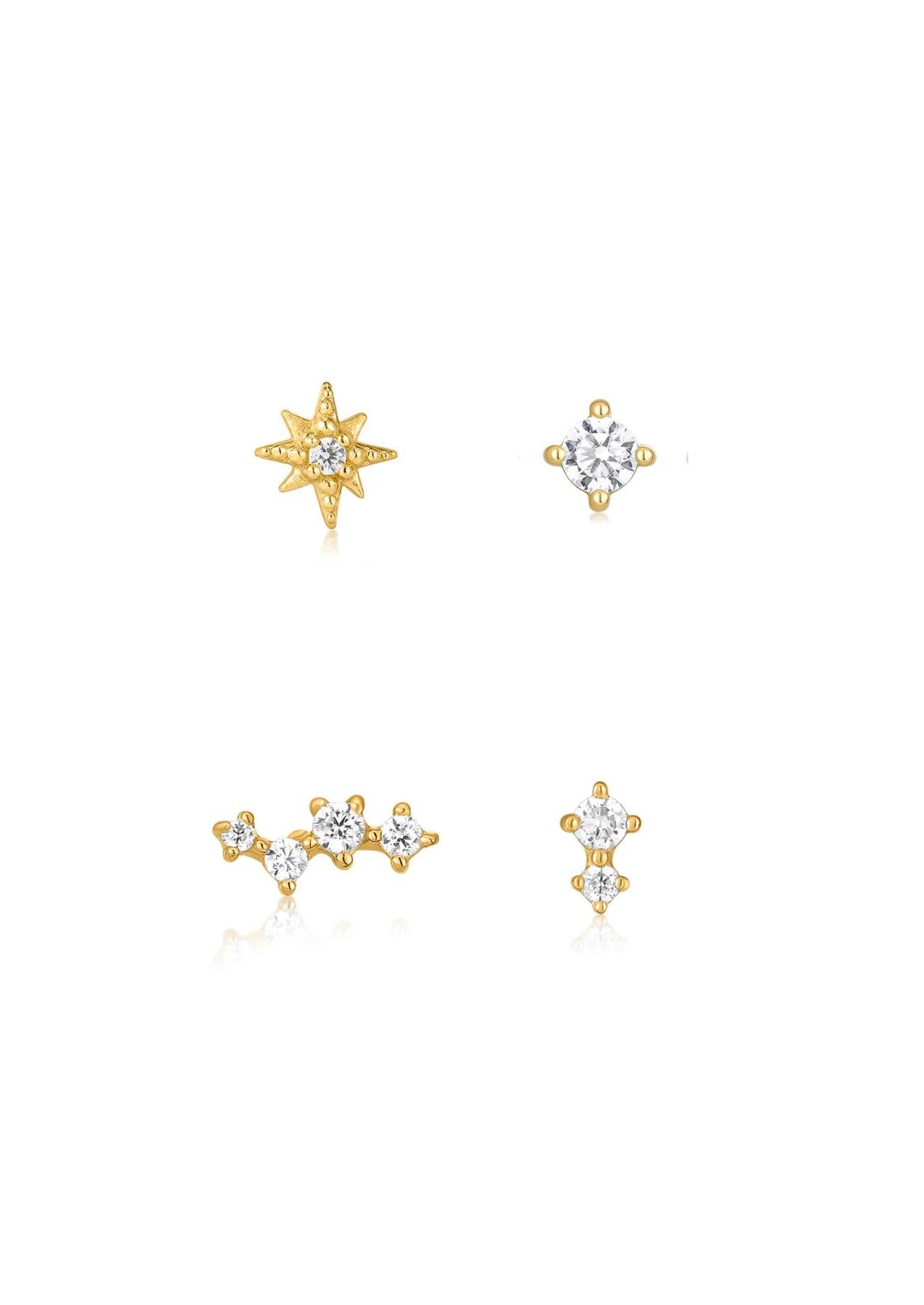 The Top to Topaz Stud Stack