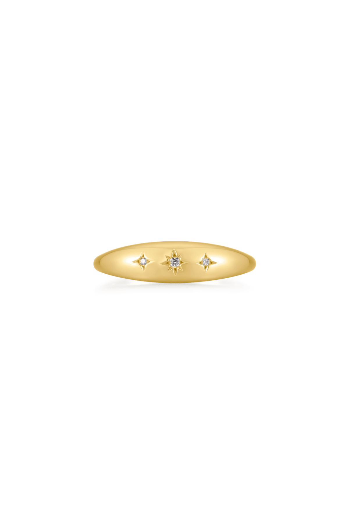 The Starburst Topaz Signet Ring