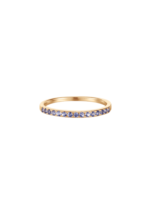The Midnight Tanzanite 14ct Solid Gold Ring - Molten Store