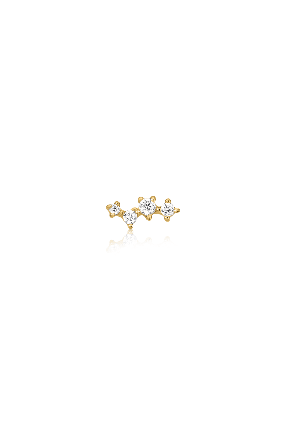 The Top to Topaz Stud Stack