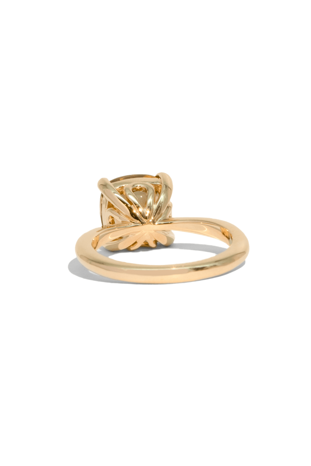 The June 3.65ct Orange Tourmaline Ring
