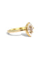 The Mabel Yellow Gold Cultured Diamond Ring - Molten Store