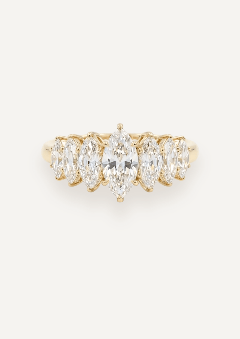The Banks Multi Stone Ring - Molten Store