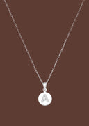 The Charmed Letter Sterling Silver Pendant Necklace - Molten Store