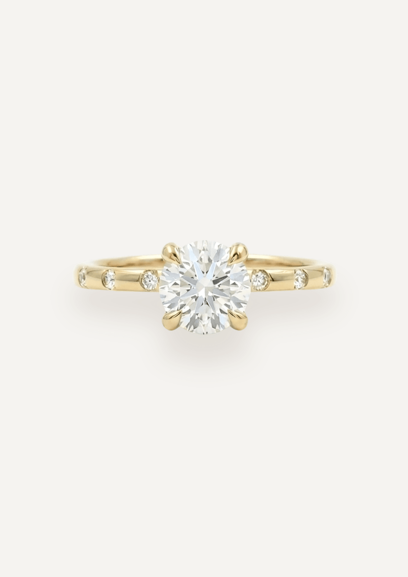 The Constance Solitaire Ring - Molten Store