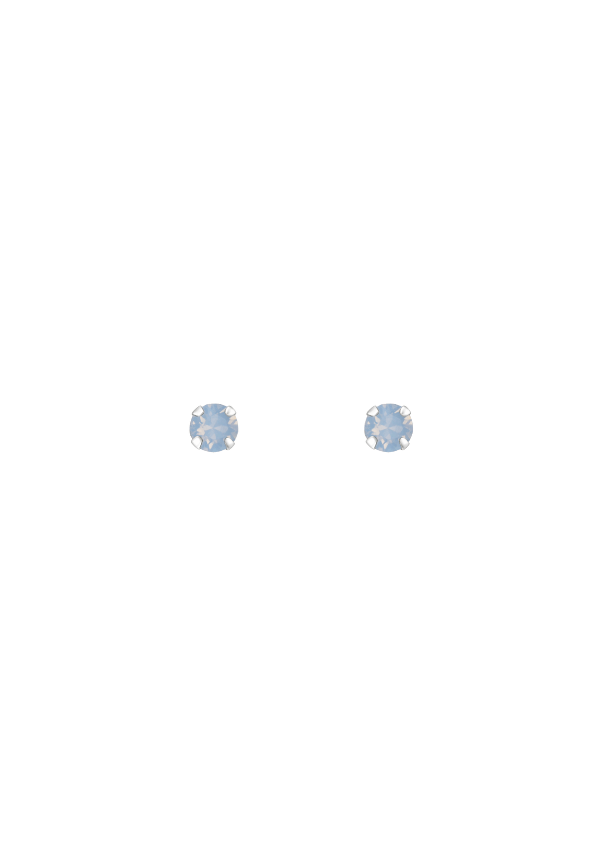 The Gumdrop Bubble Gum Crystal Sterling Silver Stud Earrings - Molten Store