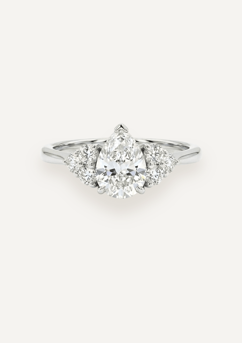 The Ivy Seven-Stone Ring in Platinum