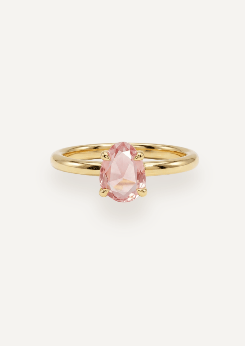 The Nova Ring with Pink Sapphire