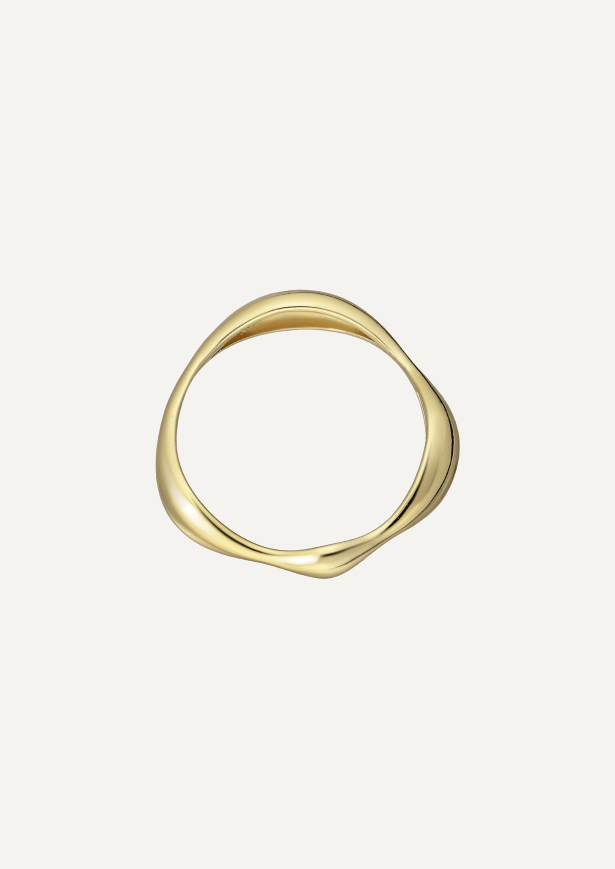 The Onda Ring in Gold Vermeil - Molten Store