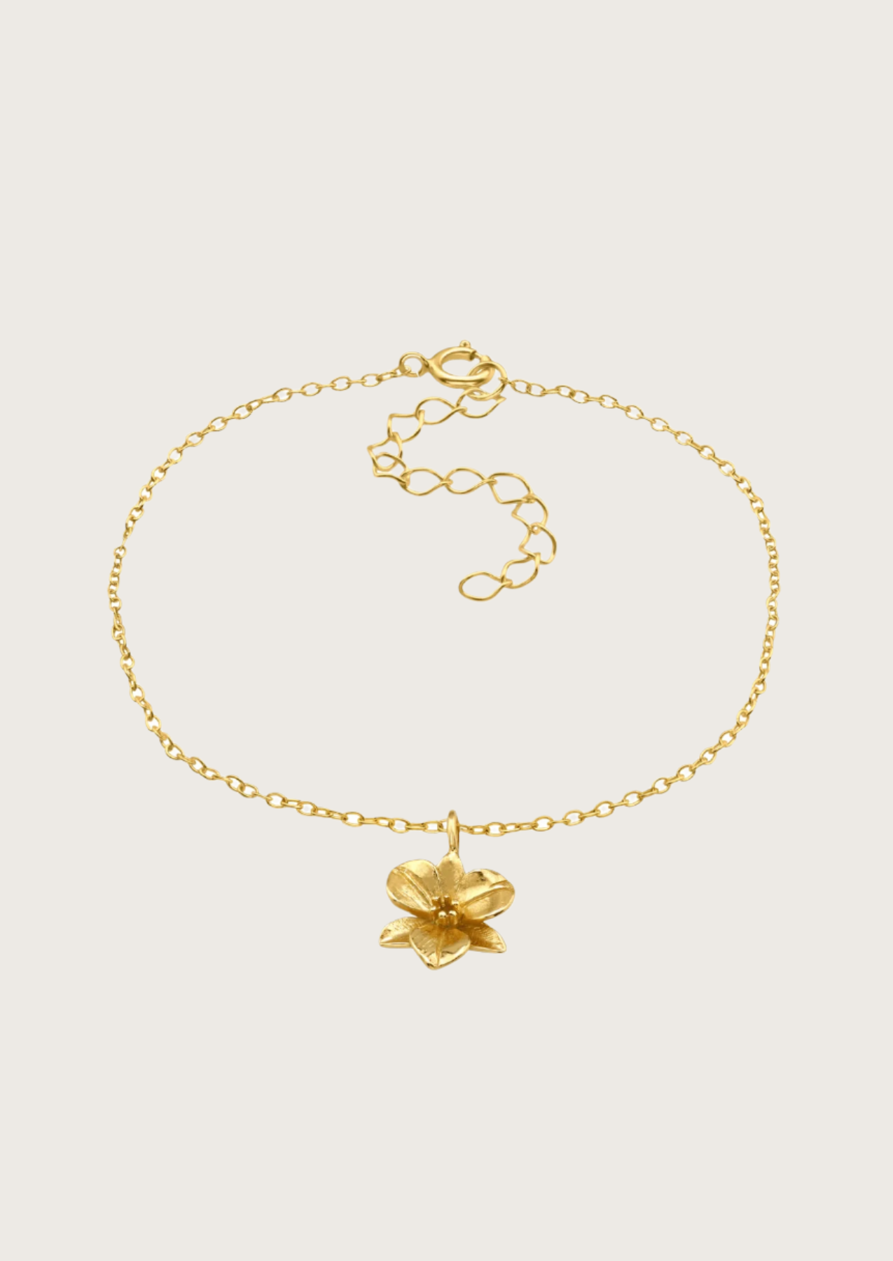 The Orchid 14ct Gold Vermeil Bracelet - Molten Store