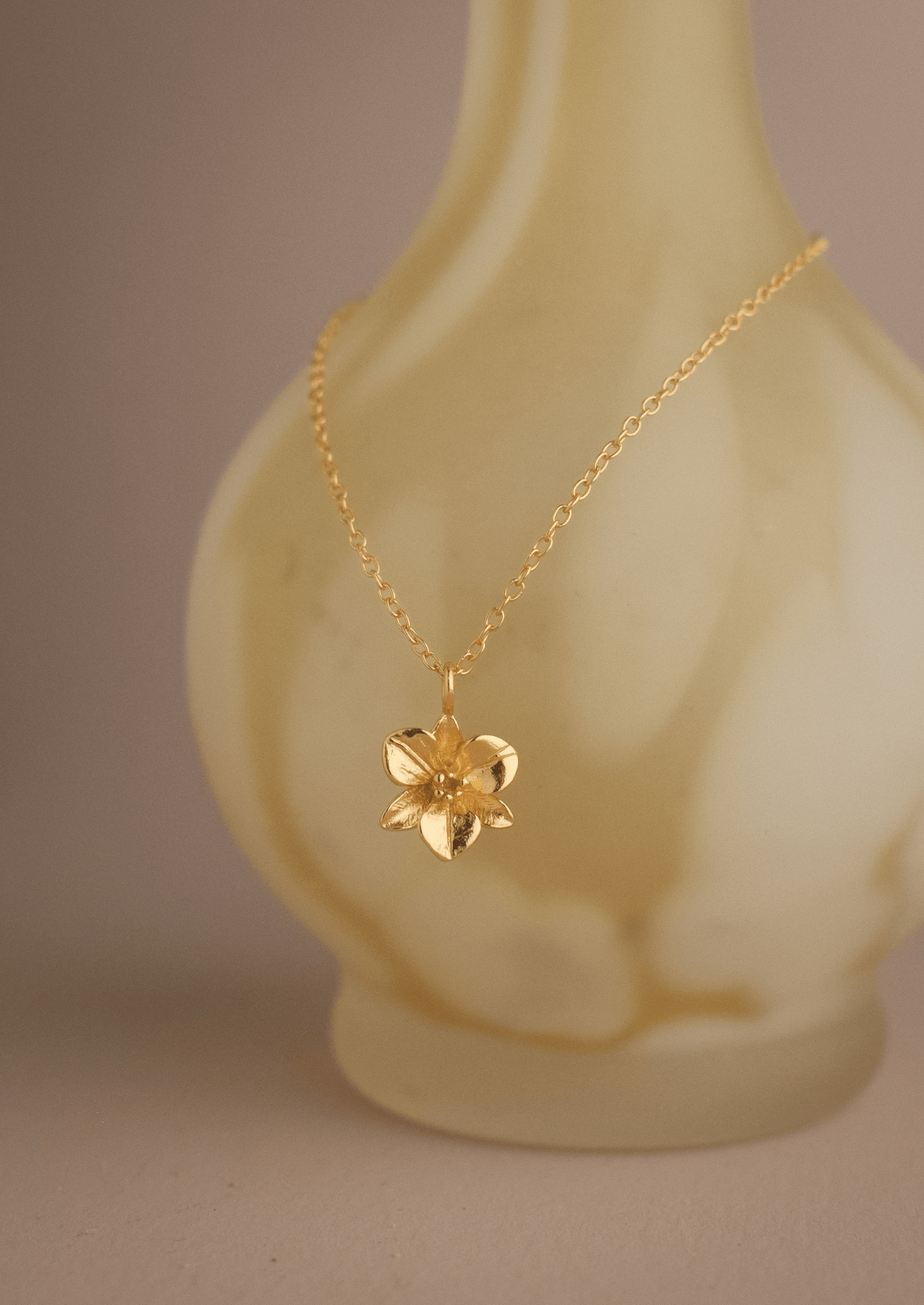 The Orchid 14ct Gold Vermeil Bracelet - Molten Store