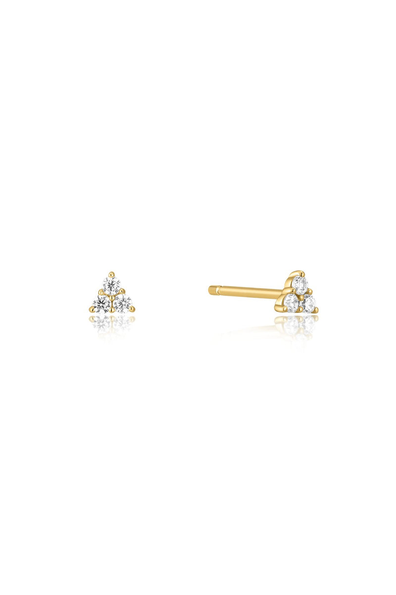 The Posy Topaz 14ct Gold Vermeil Stud Earrings