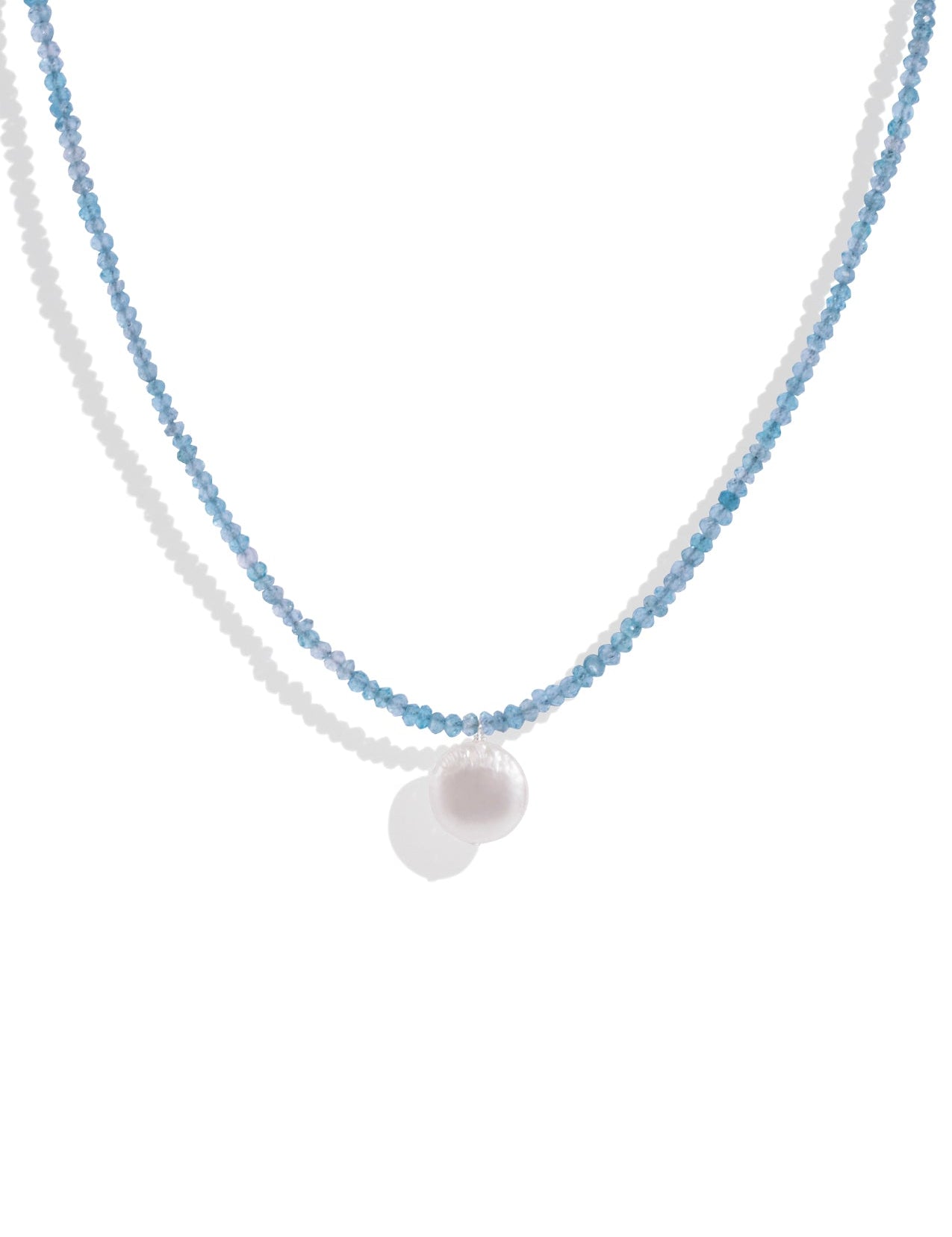 The Soirée Aquamarine Necklace - Molten Store