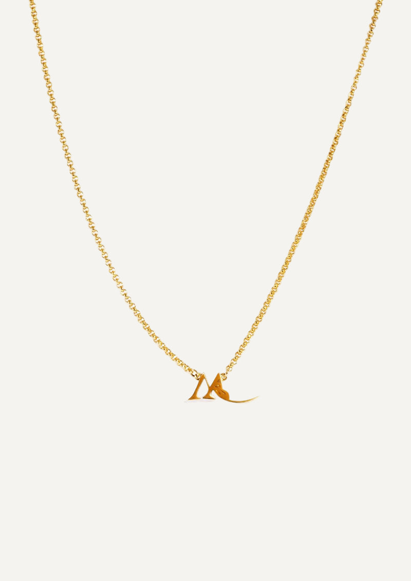 The Whisp Insignia 9ct Solid Gold Necklace