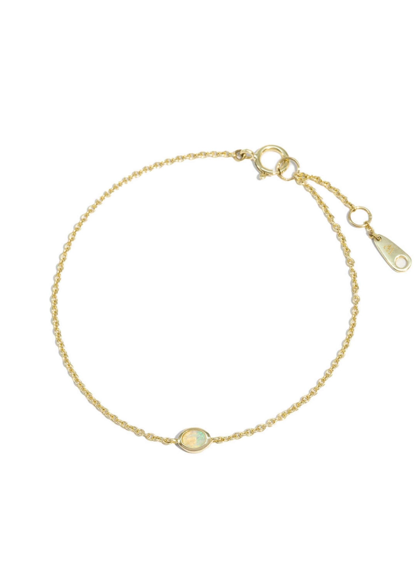 The Lumin Opal 9ct Solid Gold Bracelet