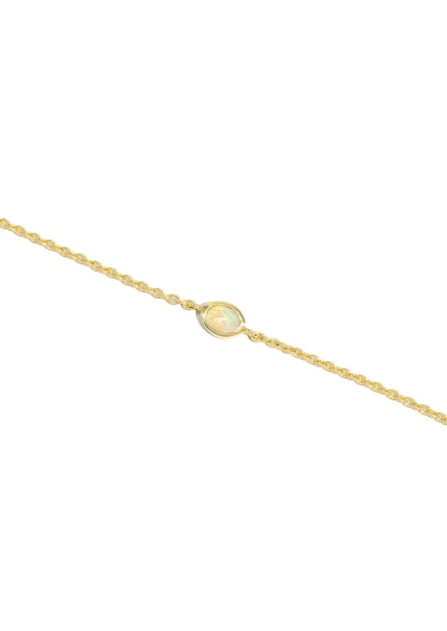 The Lumin Opal 9ct Solid Gold Bracelet