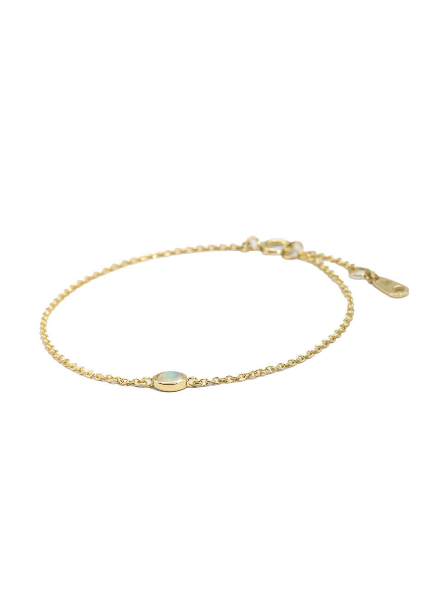 The Lumin Opal 9ct Solid Gold Bracelet