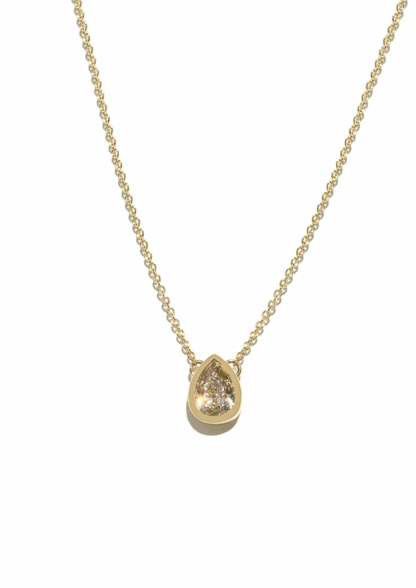 The Maeve 0.71ct Grey Diamond Necklace