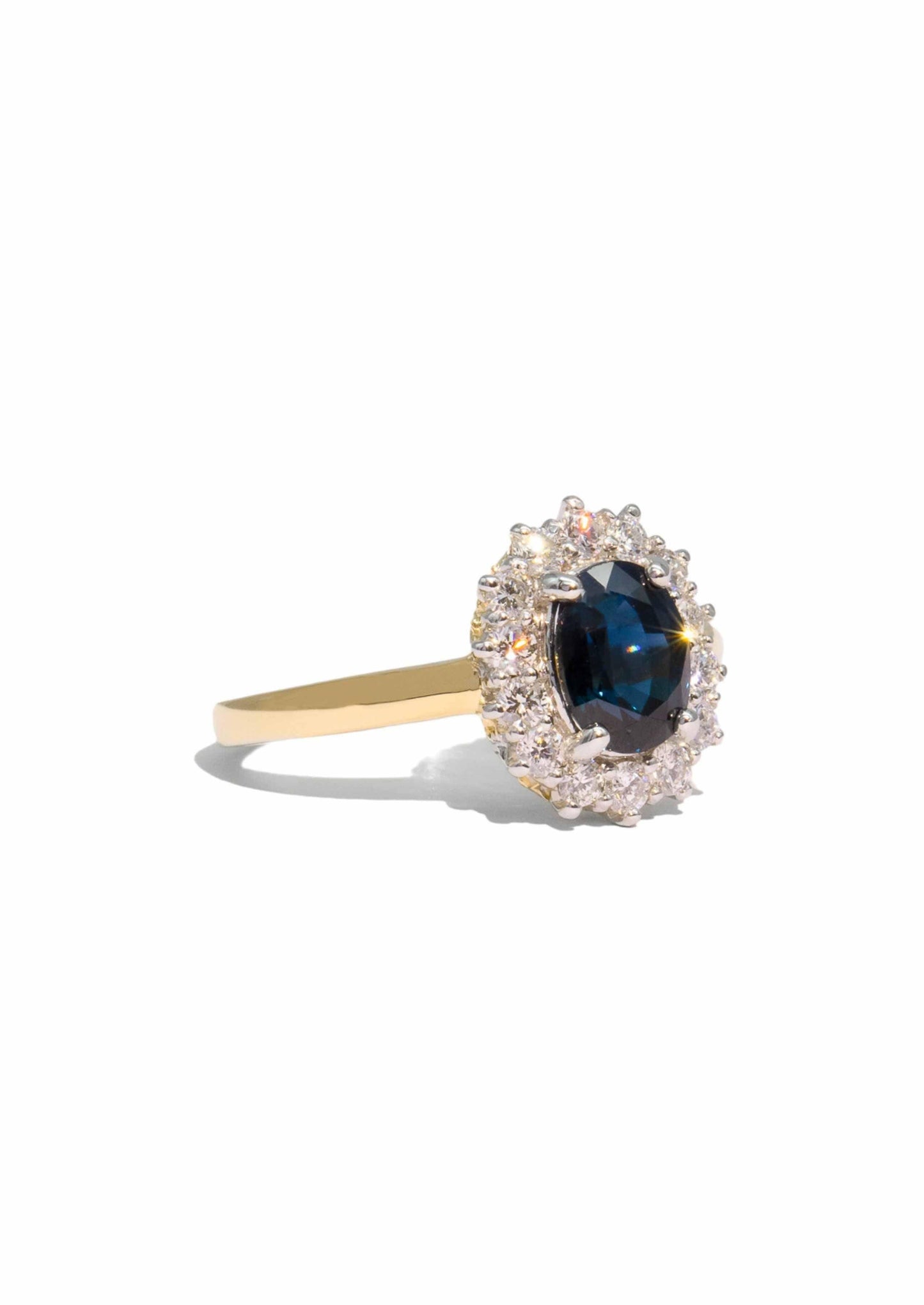 The Maisie Australian Sapphire & Diamond Ring